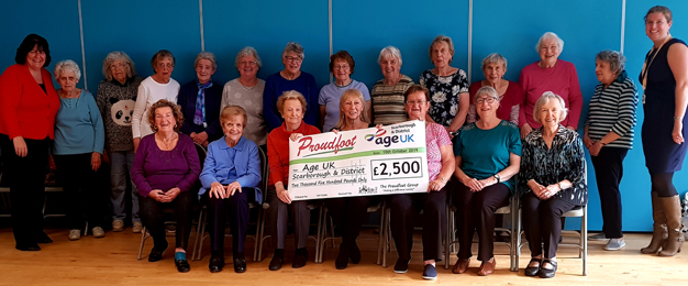 Proudfoot Support Local Age UK Branch